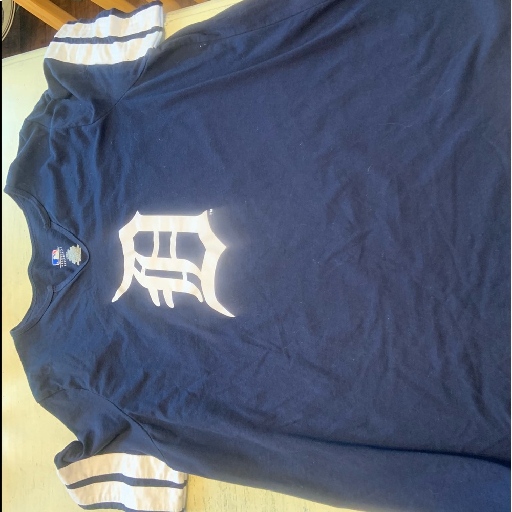 Women’s plus size Detroit baseball shirt